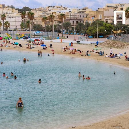 Gem Beachfront Apt With Amazing Bay And Sea Views Birżebbuġa Dış mekan fotoğraf