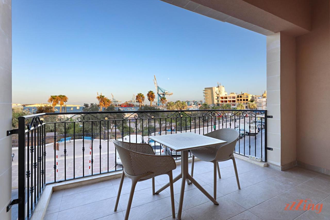 Gem Beachfront Apt With Amazing Bay And Sea Views Birżebbuġa Dış mekan fotoğraf