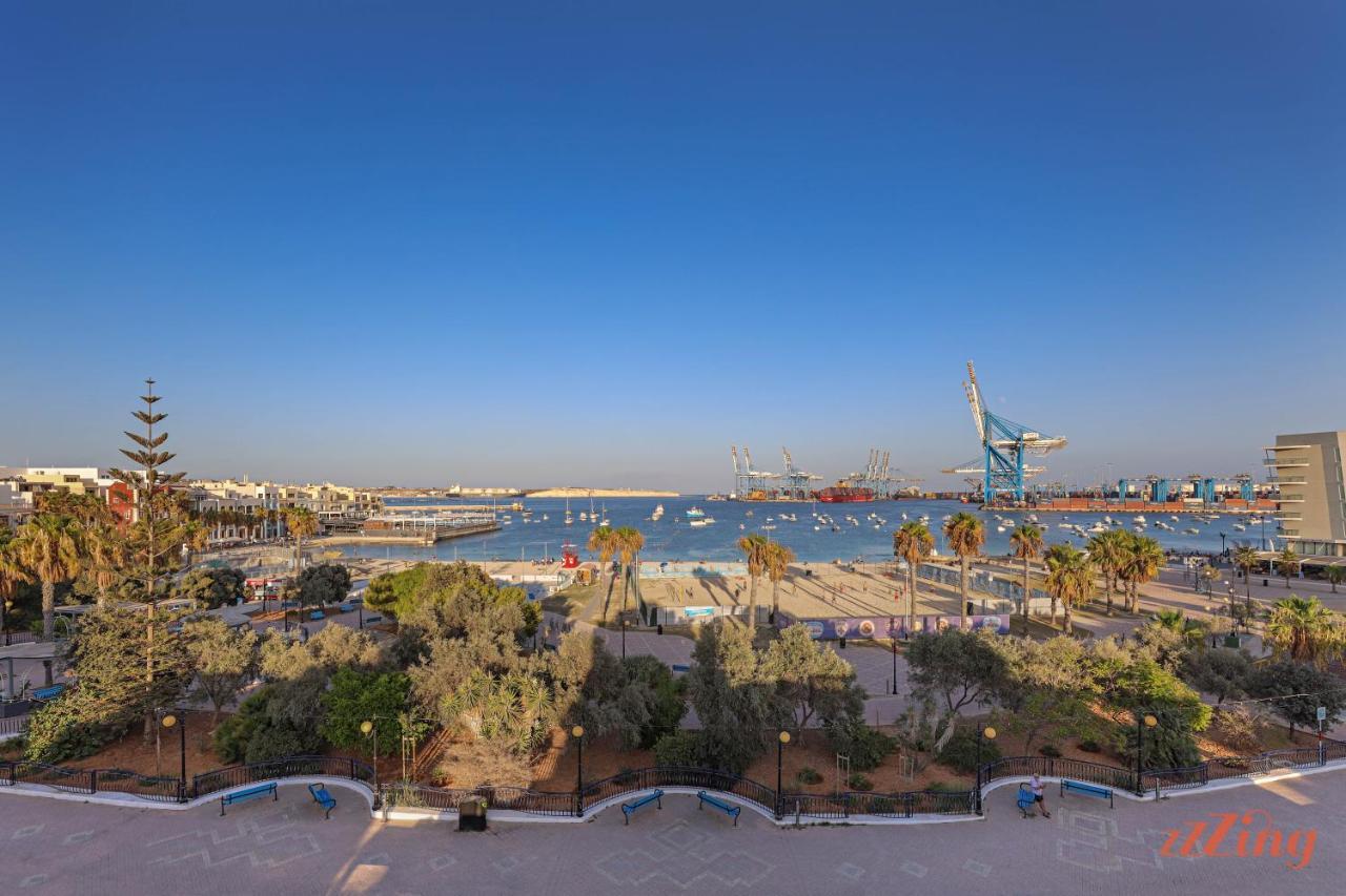 Gem Beachfront Apt With Amazing Bay And Sea Views Birżebbuġa Dış mekan fotoğraf